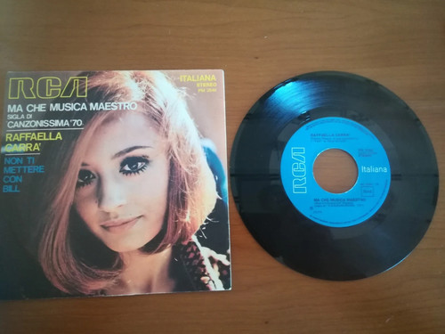 Disco giri raffaella - 45,