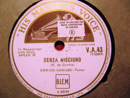 1919 enrico caruso posthumous - 1919,
