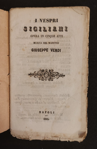 Vespri siciliani opera in - vespri,