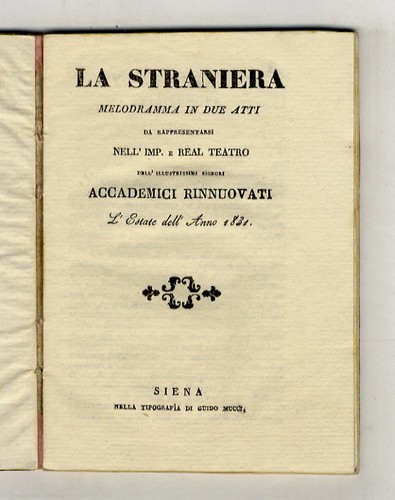 Romani felice musica - felice, del