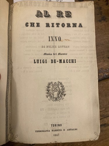 Che ritorna inno di - inno,