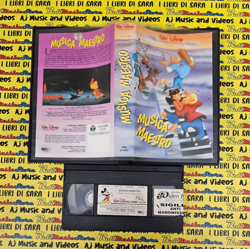 Vhs film musica maestro 1983 - film,