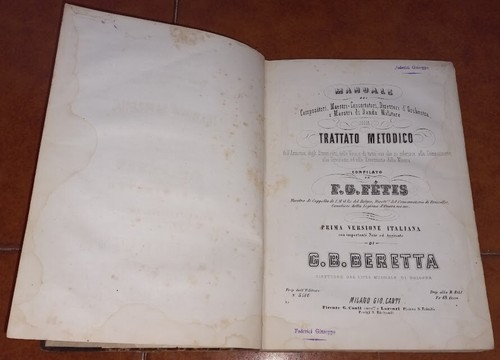 Fetis fétis manuale - fÉtis, musica